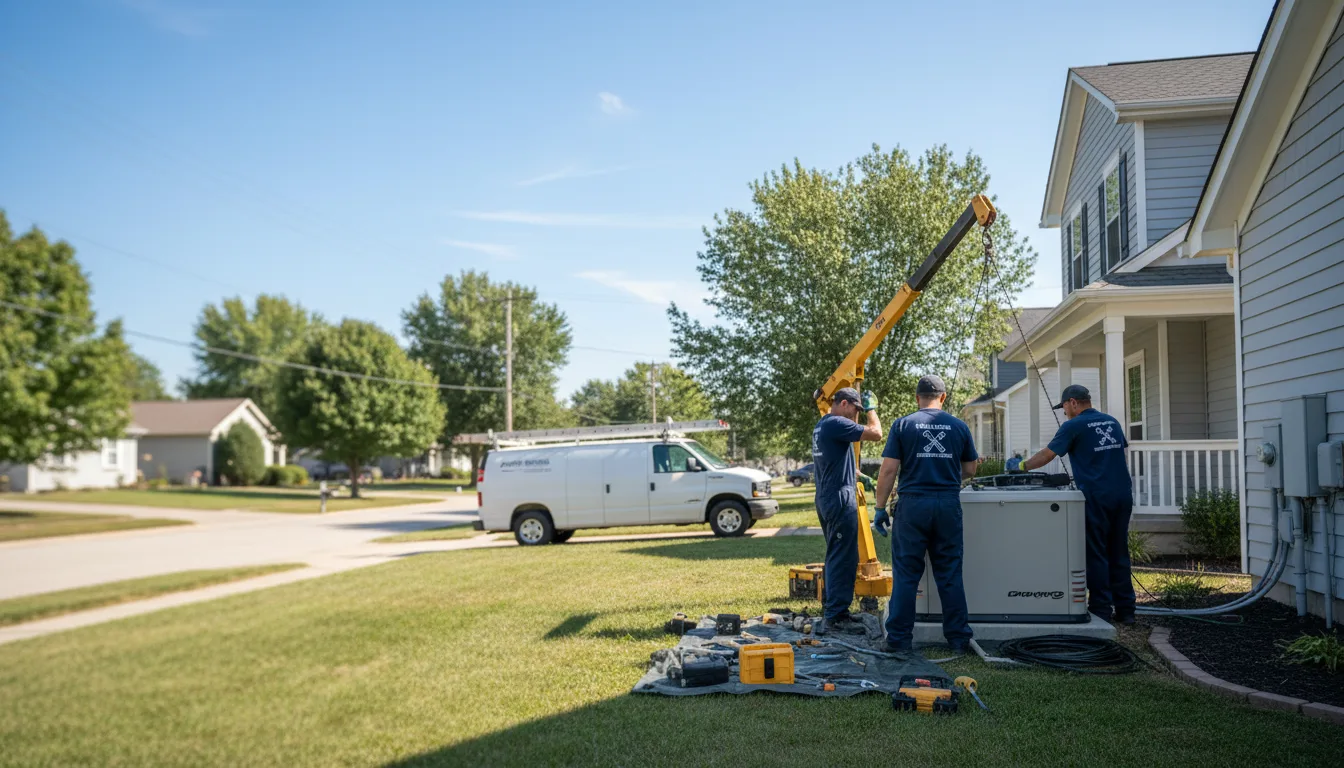 Generator Installation in Bonaparte, IA near me